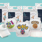 Trial Pack NEUTRAL washable, reusable rash free small, medium, large, extra large hybrid cloth diaper covers online with 100% disposable healthy nappy pads, liners, inserts near me at bdiapers --